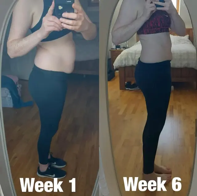 Before and after transformation 1