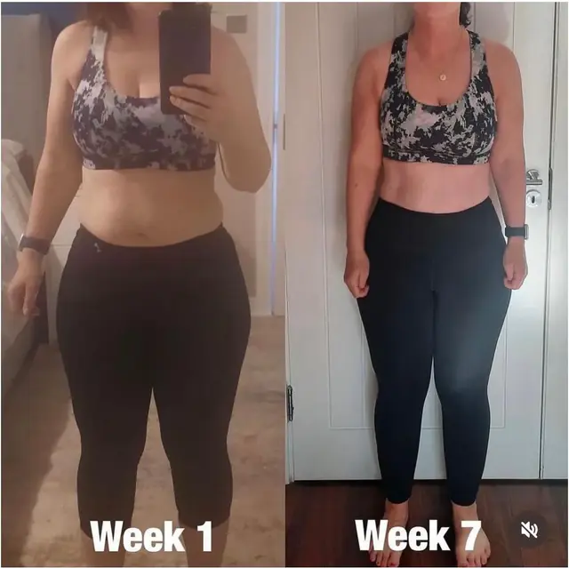 Before and after transformation 3