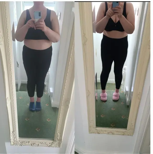 Before and after transformation 5