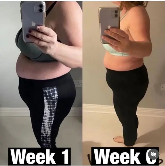 Before and after transformation 7