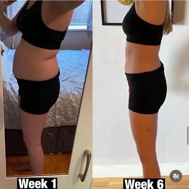 Before and after transformation 8