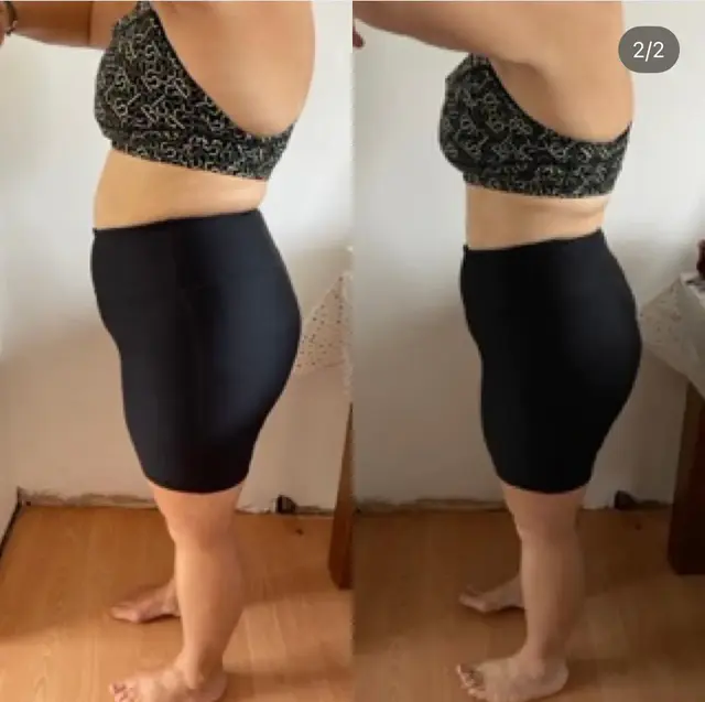 Before and after transformation 9